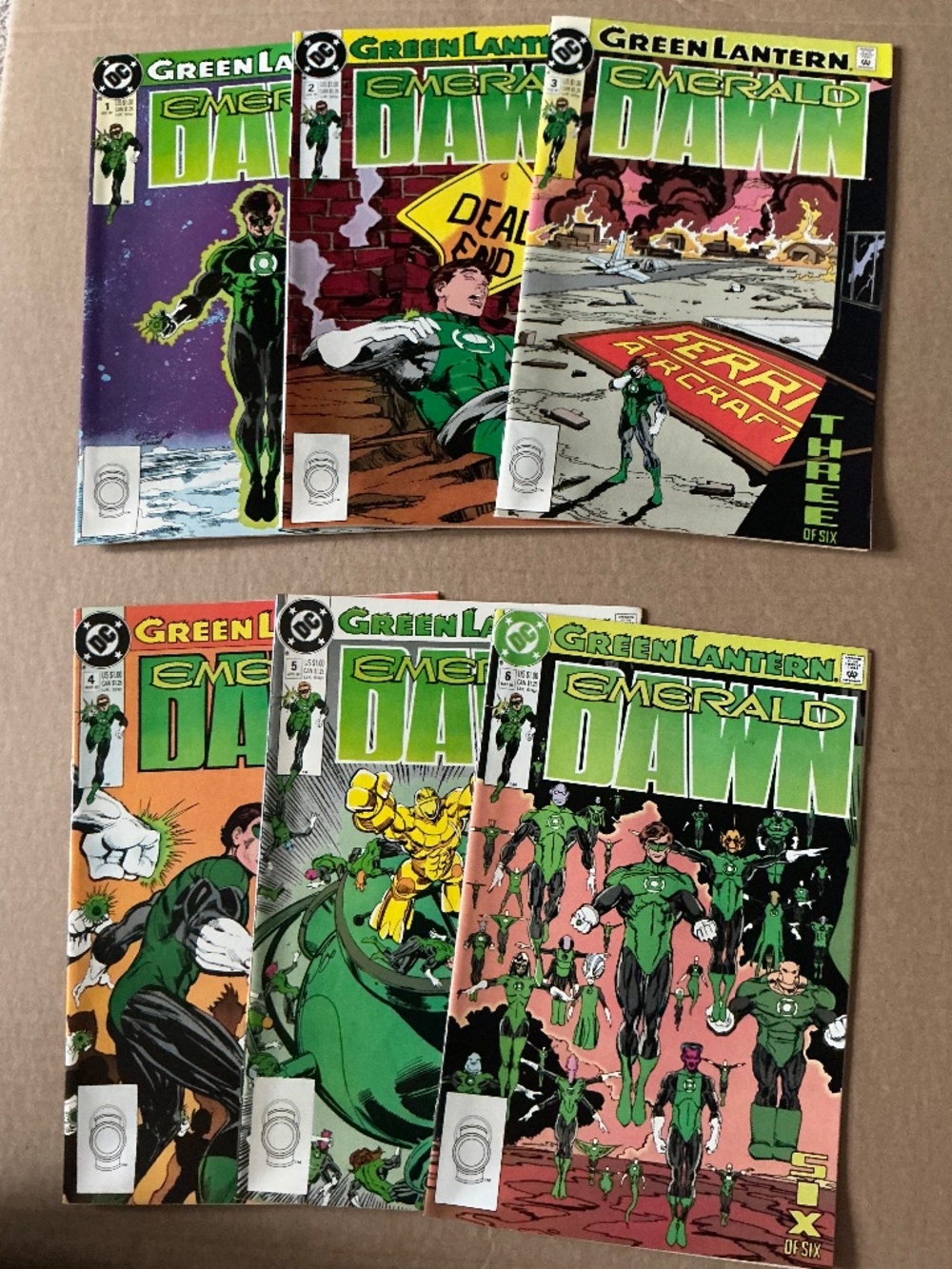 DC Comics Green Lantern Emerald Dawn Complete 6 Series lot